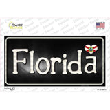 Florida Flag Script Novelty Sticker Decal