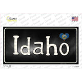 Idaho Flag Script Novelty Sticker Decal