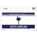 South Carolina Background Novelty Sticker Decal