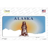 Alaska Bear Novelty Sticker Decal