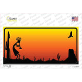 Kokopelli Blank Scenic Novelty Sticker Decal
