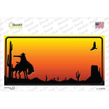Rodeo Blank Scenic Novelty Sticker Decal