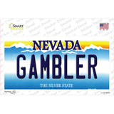 Gambler Nevada Novelty Sticker Decal