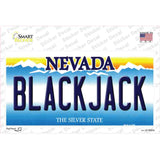 Black Jack Nevada Novelty Sticker Decal