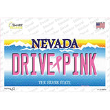 Drive Pink Nevada Novelty Sticker Decal