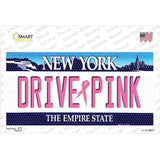 Drive Pink New York Novelty Sticker Decal