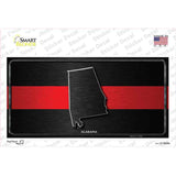 Alabama Thin Red Line Novelty Sticker Decal