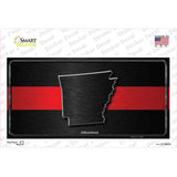 Arkansas Thin Red Line Novelty Sticker Decal