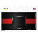 Colorado Thin Red Line Novelty Sticker Decal