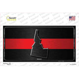 Idaho Thin Red Line Novelty Sticker Decal