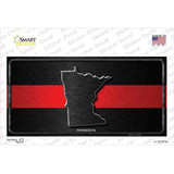 Minnesota Thin Red Line Novelty Sticker Decal