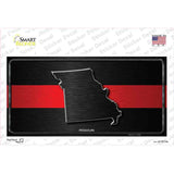 Missouri Thin Red Line Novelty Sticker Decal
