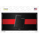 Utah Thin Red Line Novelty Sticker Decal