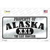 Property Of Alaska Novelty Sticker Decal