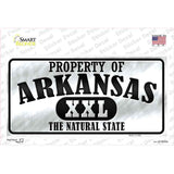 Property Of Arkansas Novelty Sticker Decal
