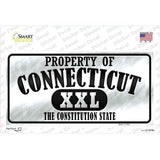 Property Of Connecticut Novelty Sticker Decal