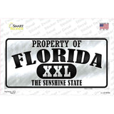Property Of Florida Novelty Sticker Decal