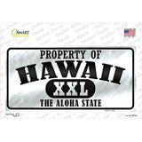 Property Of Hawaii Novelty Sticker Decal