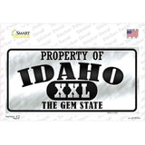 Property Of Idaho Novelty Sticker Decal