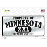 Property Of Minnesota Novelty Sticker Decal