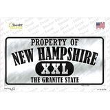 Property Of New Hampshire Novelty Sticker Decal
