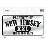 Property Of New Jersey Novelty Sticker Decal