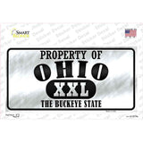 Property Of Ohio Novelty Sticker Decal