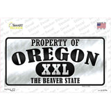 Property Of Oregon Novelty Sticker Decal