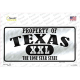 Property Of Texas Novelty Sticker Decal