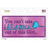 Alaska Outta This Girl Novelty Sticker Decal