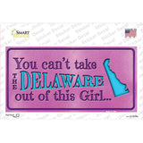 Delaware Outta This Girl Novelty Sticker Decal