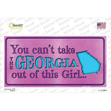 Georgia Outta This Girl Novelty Sticker Decal