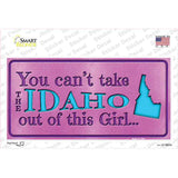 Idaho Outta This Girl Novelty Sticker Decal