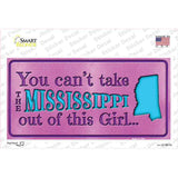 Mississippi Outta This Girl Novelty Sticker Decal