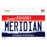 Meridian Idaho Novelty Sticker Decal
