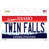 Twin Falls Idaho Novelty Sticker Decal