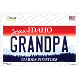Grandpa Idaho Novelty Sticker Decal