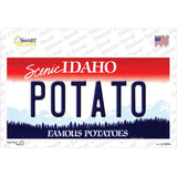 Potato Idaho Novelty Sticker Decal