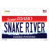Snake River Idaho Novelty Sticker Decal