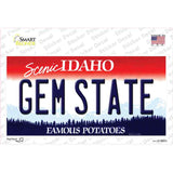 Gem State Idaho Novelty Sticker Decal