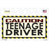 Caution Teenage Driver Novelty Sticker Decal
