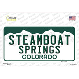 Steamboat Springs Colorado Novelty Sticker Decal