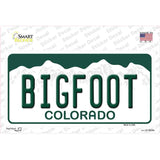 Bigfoot Colorado Background Novelty Sticker Decal