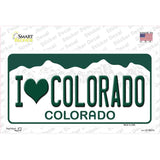 I Love Colorado Novelty Sticker Decal
