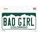 Bad Girl Colorado Novelty Sticker Decal