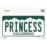 Princess Colorado Novelty Sticker Decal