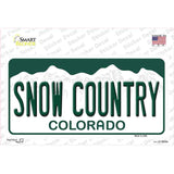 Snow Country Colorado Novelty Sticker Decal