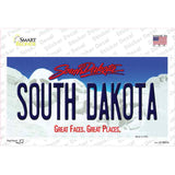 South Dakota Novelty Sticker Decal