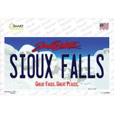Sioux Falls South Dakota Novelty Sticker Decal
