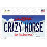 Crazy Horse South Dakota Novelty Sticker Decal